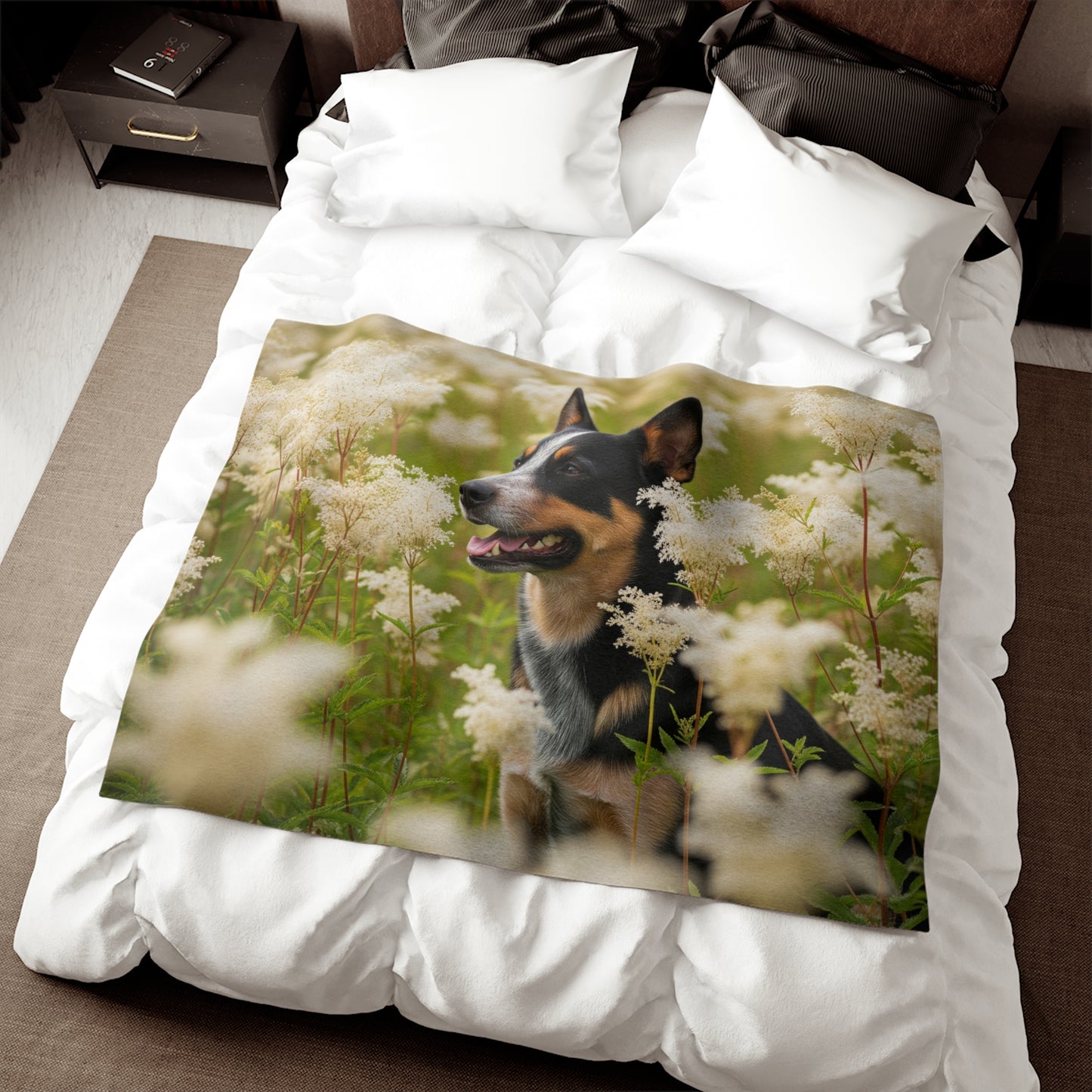 Lancashire Heeler Sweatshirt Blanket