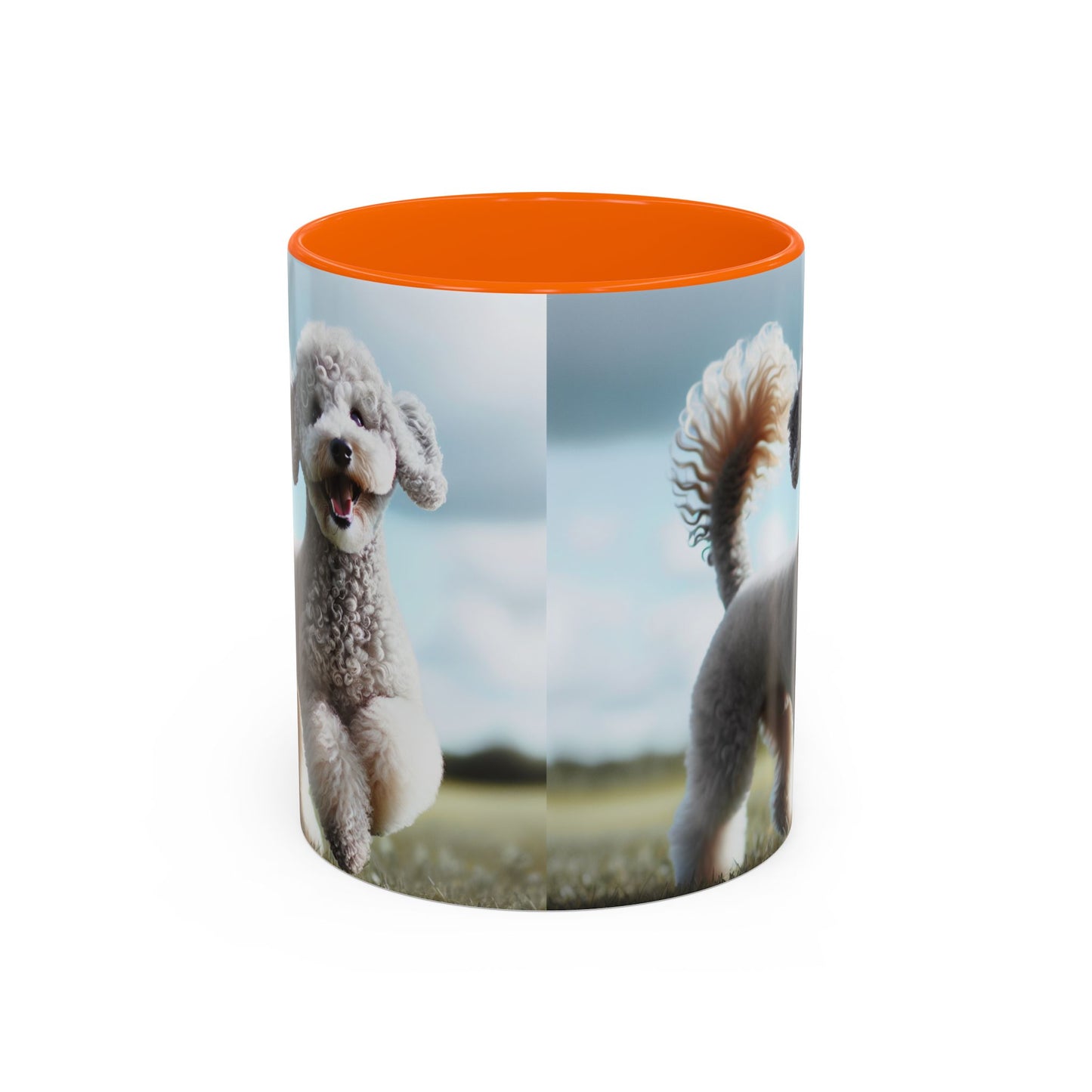 Bedlington Terrier Accent Coffee Mug - Perfect Gift for Dog Lovers