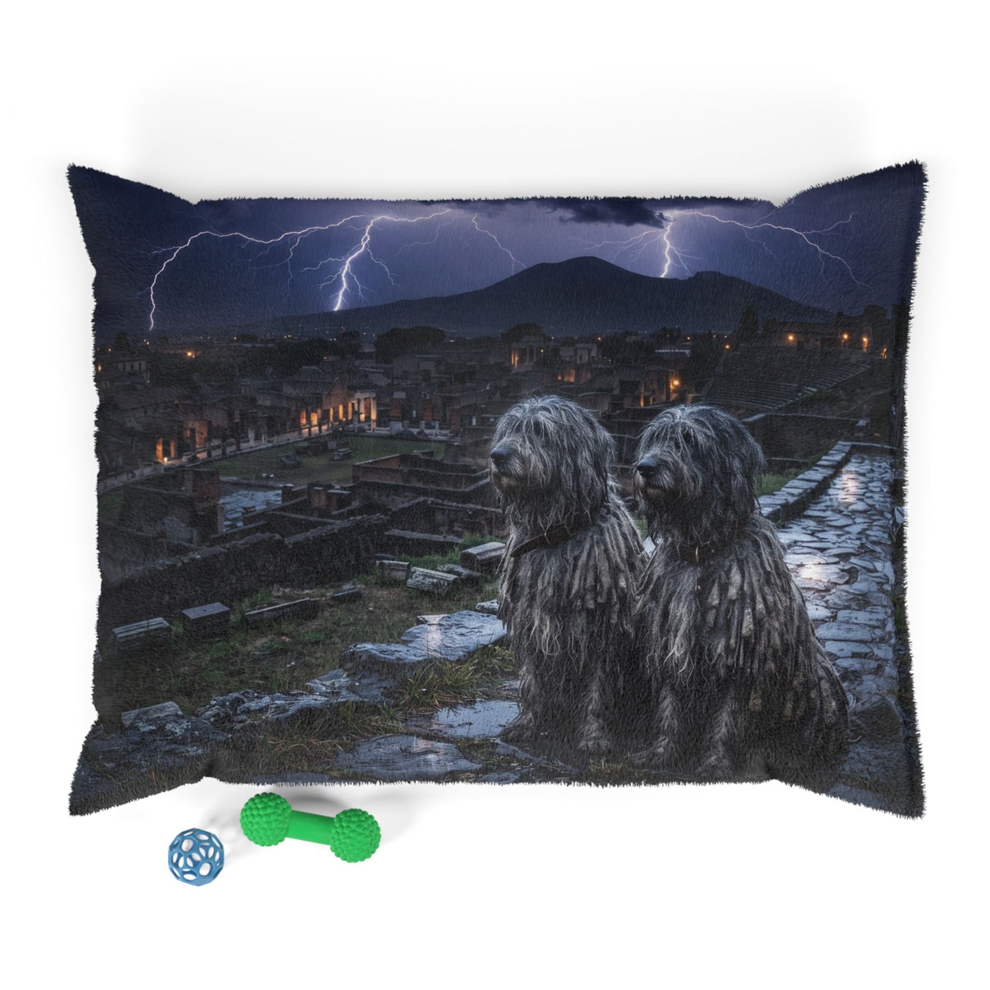 Bergamasco Shepherd Dog Pet Bed