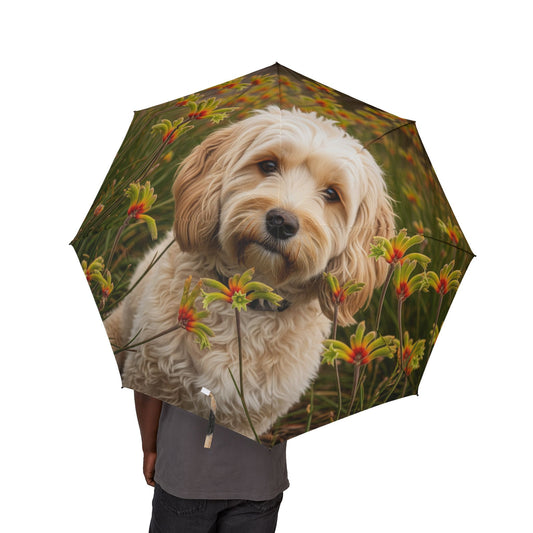 Cavoodle Semi-Automatic Foldable Umbrella