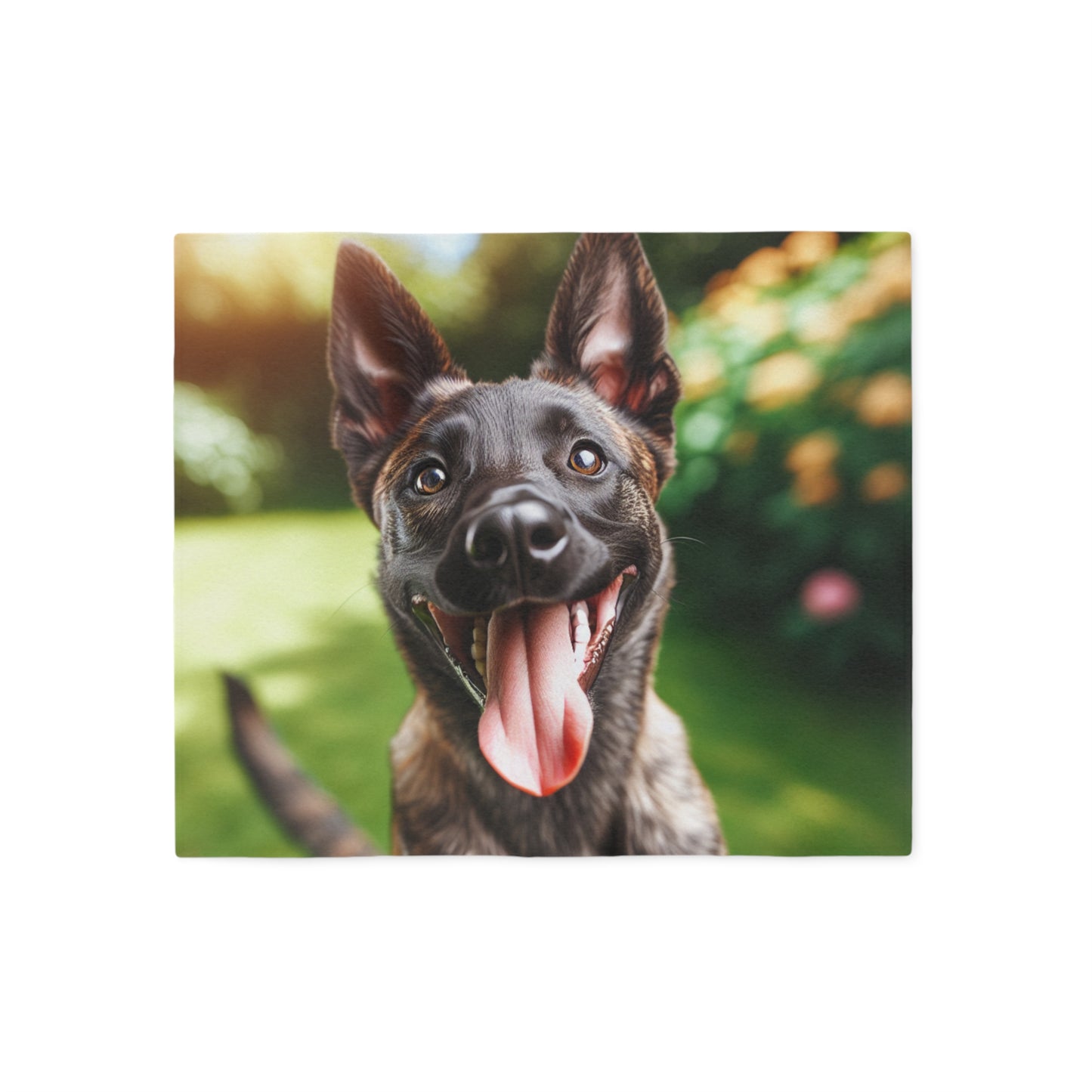 Dutch Shepherd Dog Sweatshirt Blanket