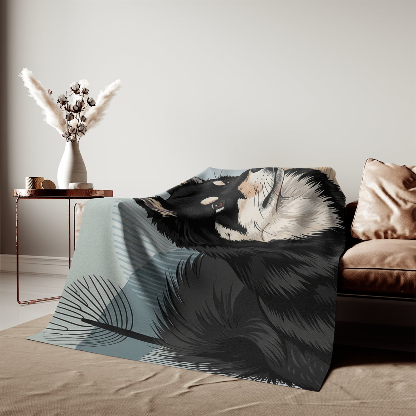 Swedish Lapphund Sweatshirt Blanket