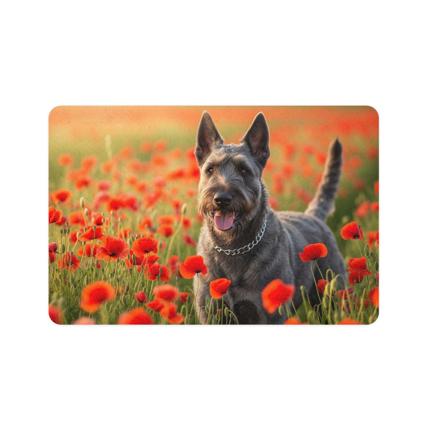 Pet Food Mat (12x18) - Bouvier des Ardennes