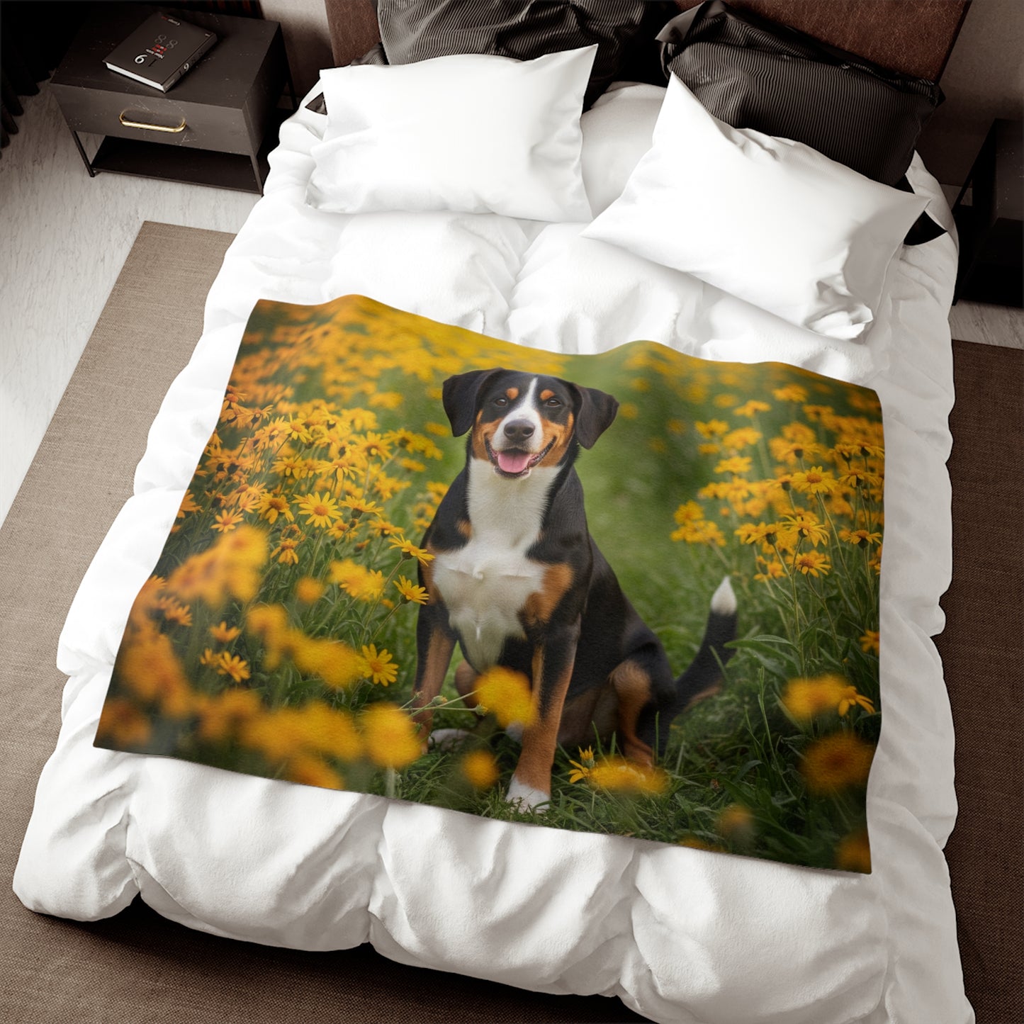 Entlebucher Mountain Dog Sweatshirt Blanket