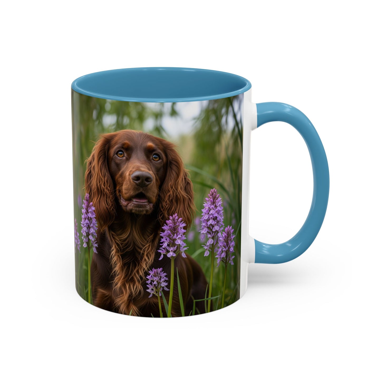 Mug à café à motif épagneul Pont-Audemer - Cadeau idéal pour les amoureux des chiens