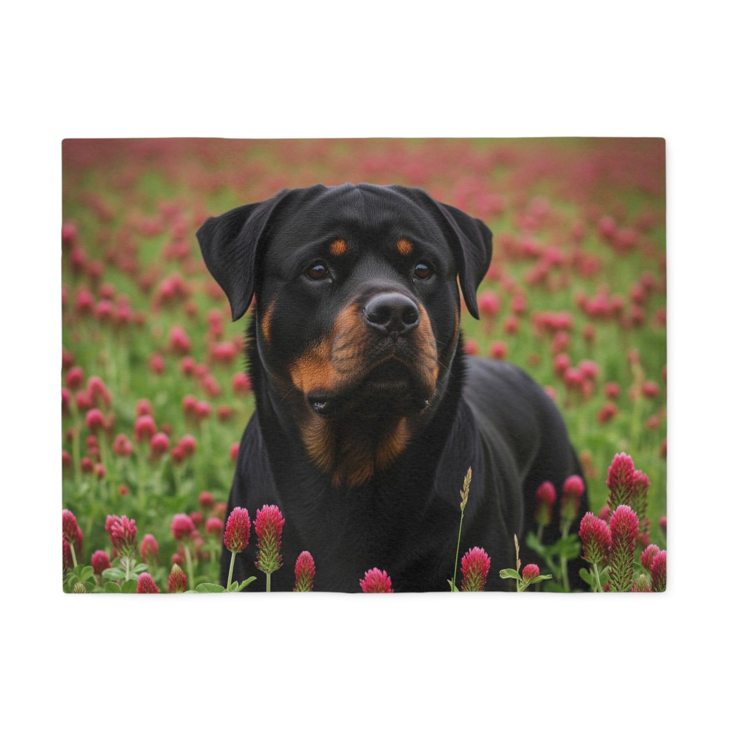 Sweat-shirt et couverture Rottweiler
