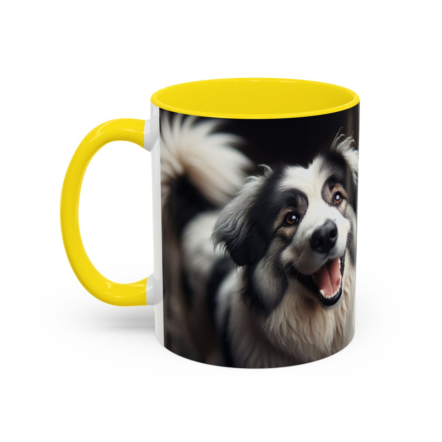 Mug à café avec motif de berger roumain Mioritic - Cadeau idéal pour les amoureux des chiens