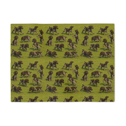 German Shorthaired Pointer puppies Sweatshirt Blanket