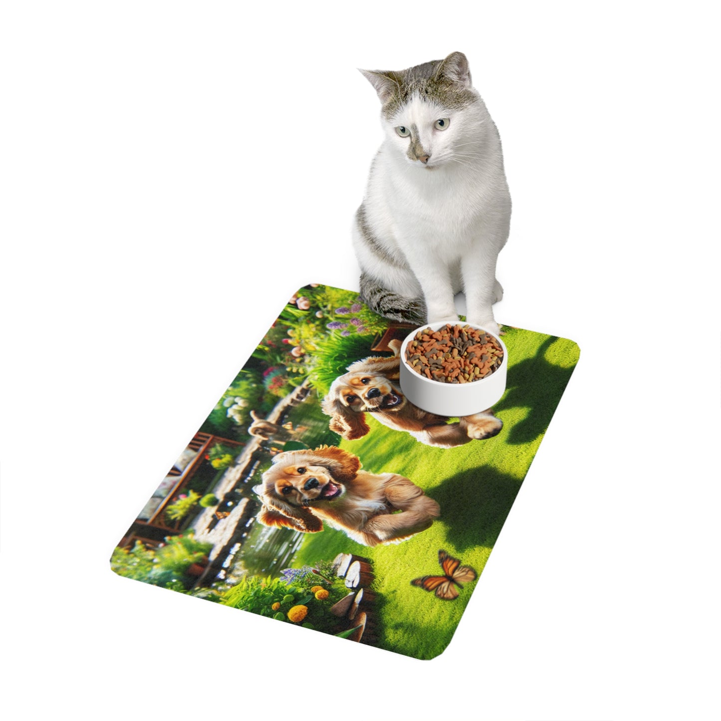 Pet Food Mat (12x18) - Cocker Spaniel