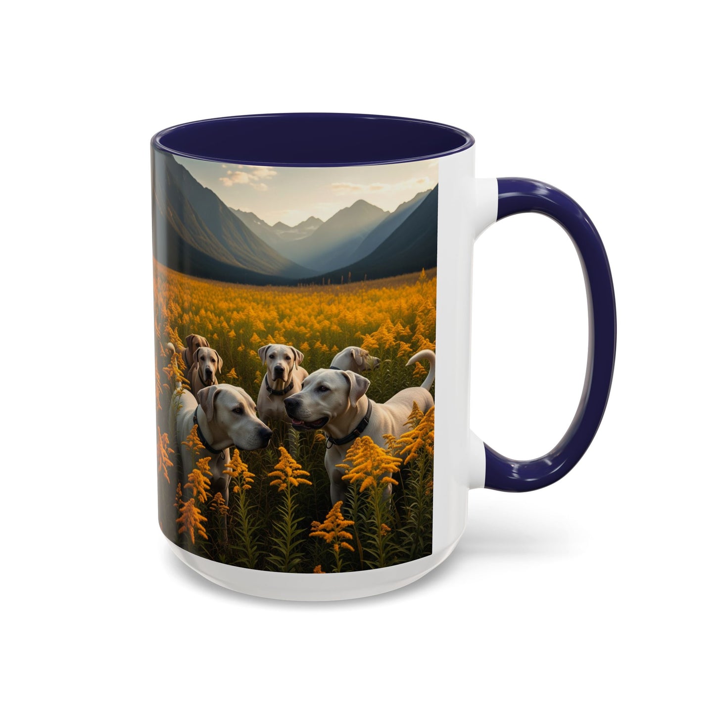 Taza de café con detalles de Mountain Cur: el regalo perfecto para los amantes de los perros