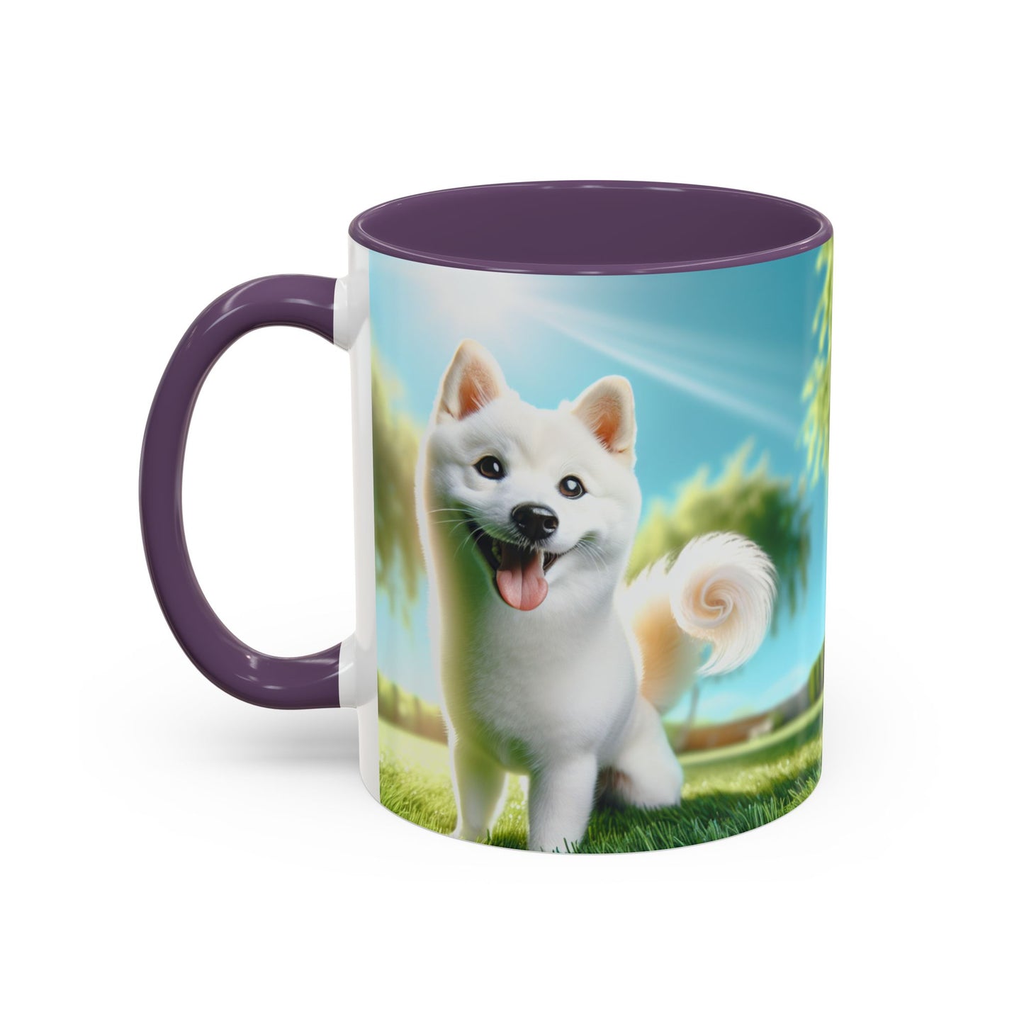 Mug Kishu Ken Accent Coffee - Cadeau idéal pour les amoureux des chiens