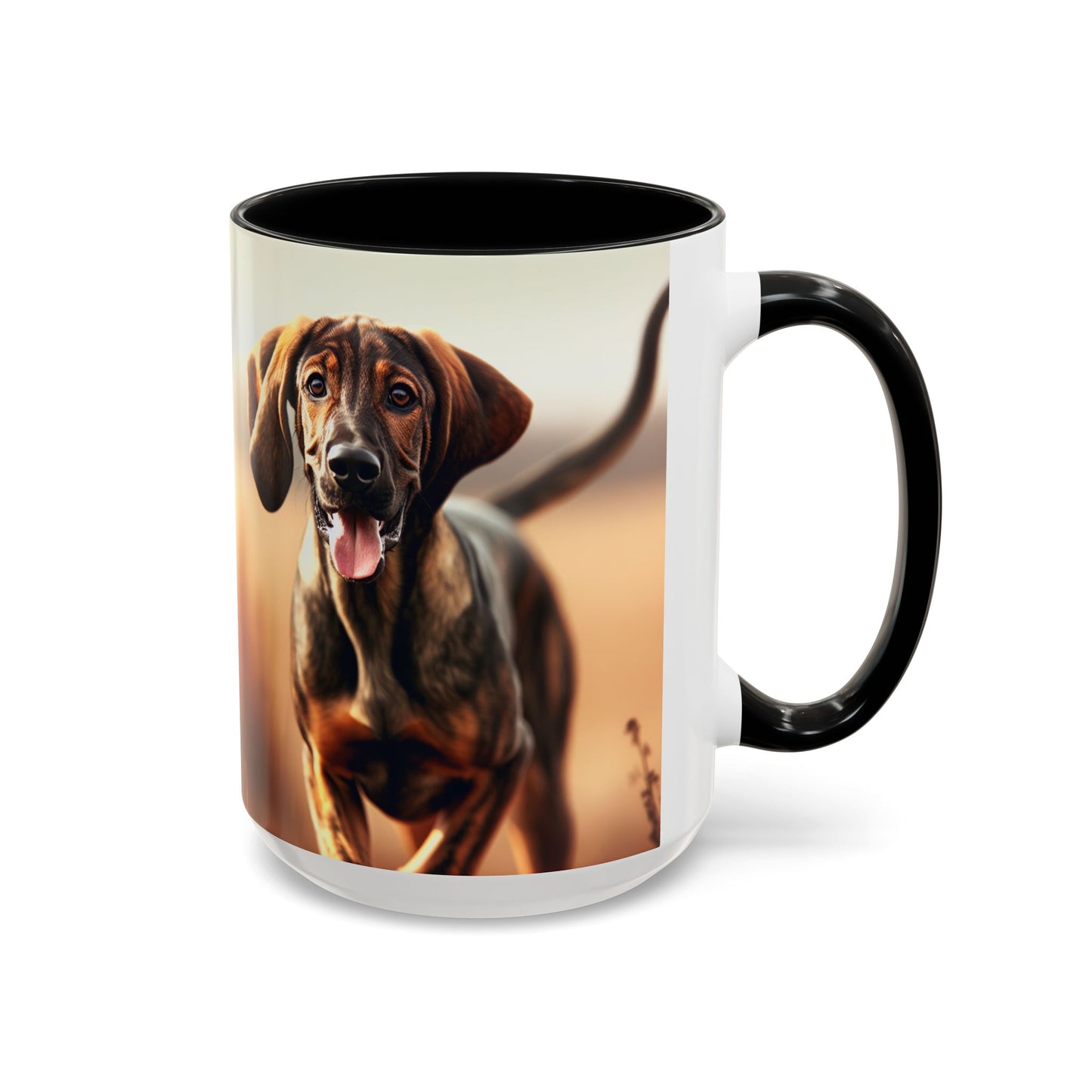 Taza de café con detalles de Plott Hound: el regalo perfecto para los amantes de los perros