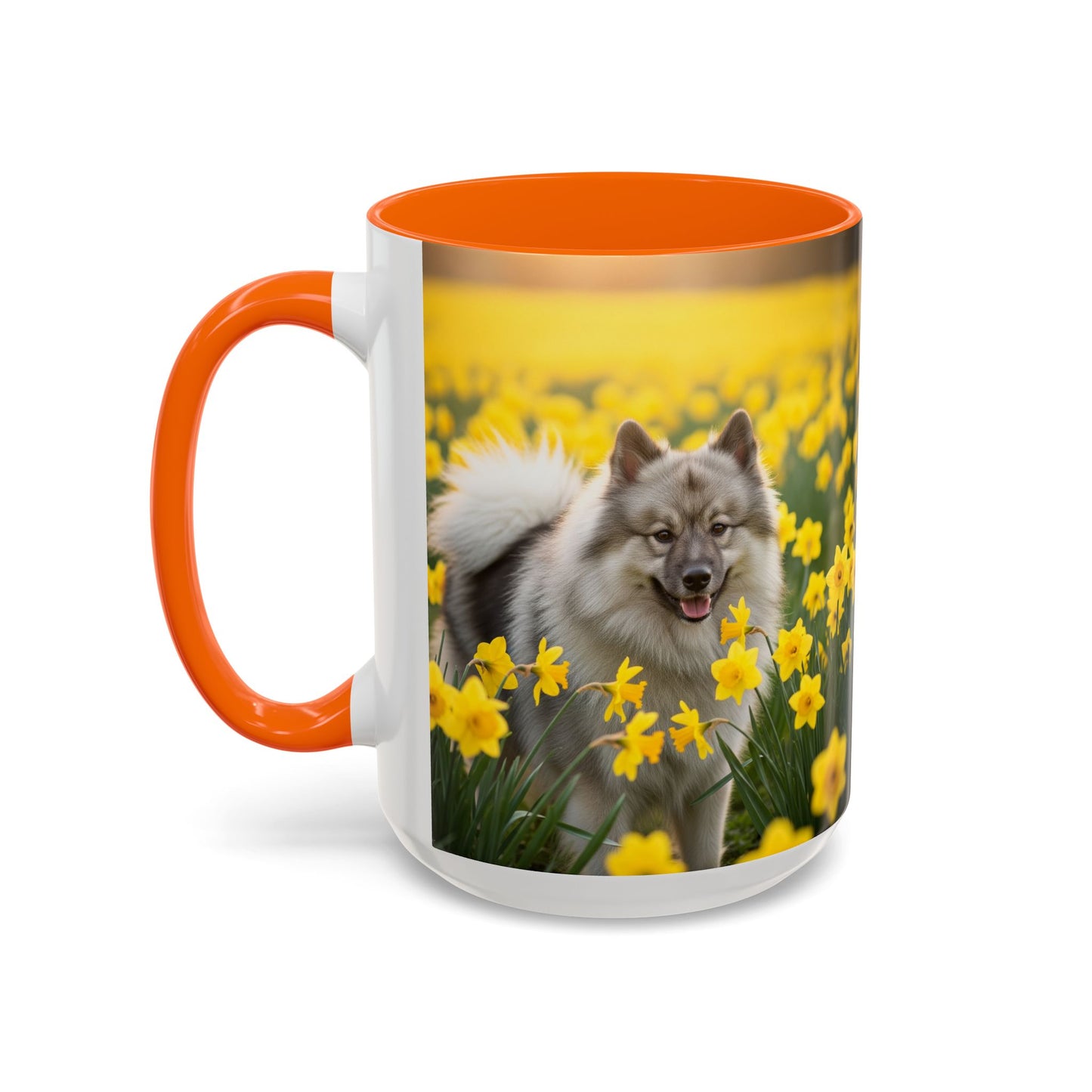 Taza con detalles de Keeshond: el regalo perfecto para los amantes de los perros