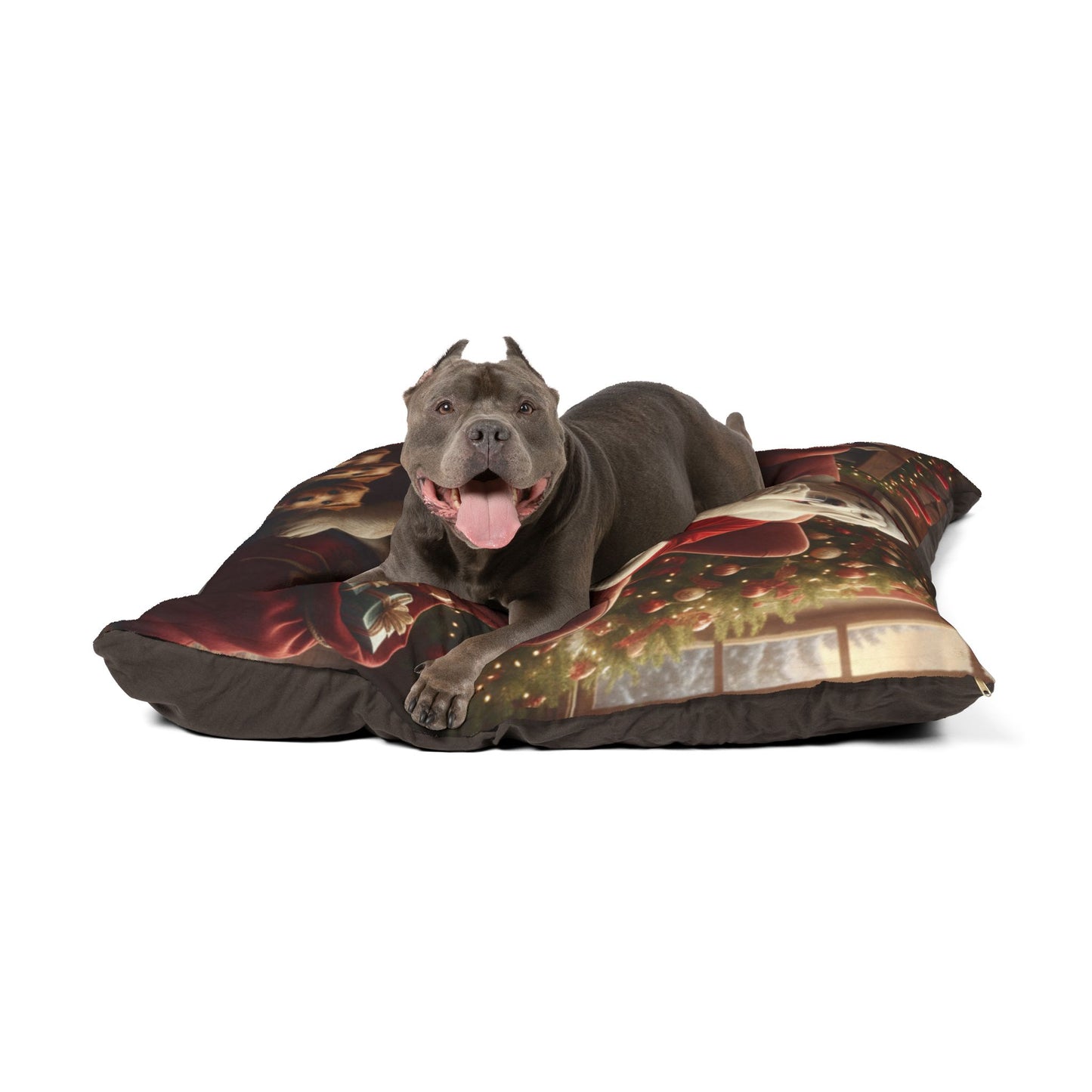 Milk and Cookies with Santa Pet Bed