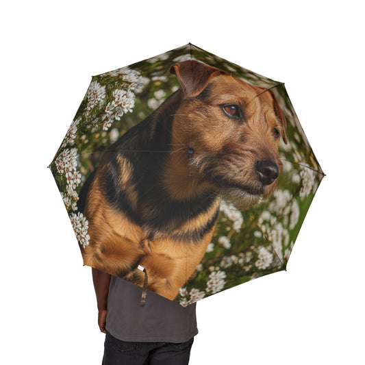 Tenterfield Terrier Semi-Automatic Foldable Umbrella