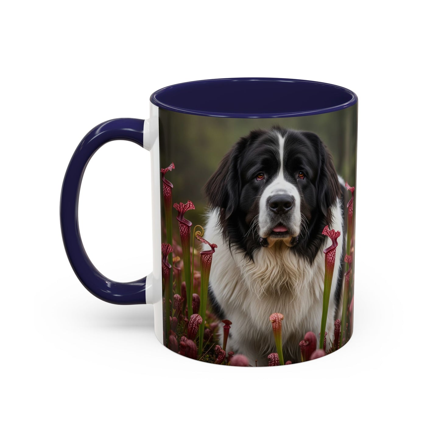 Taza de café con detalles de Landseer: el regalo perfecto para los amantes de los perros