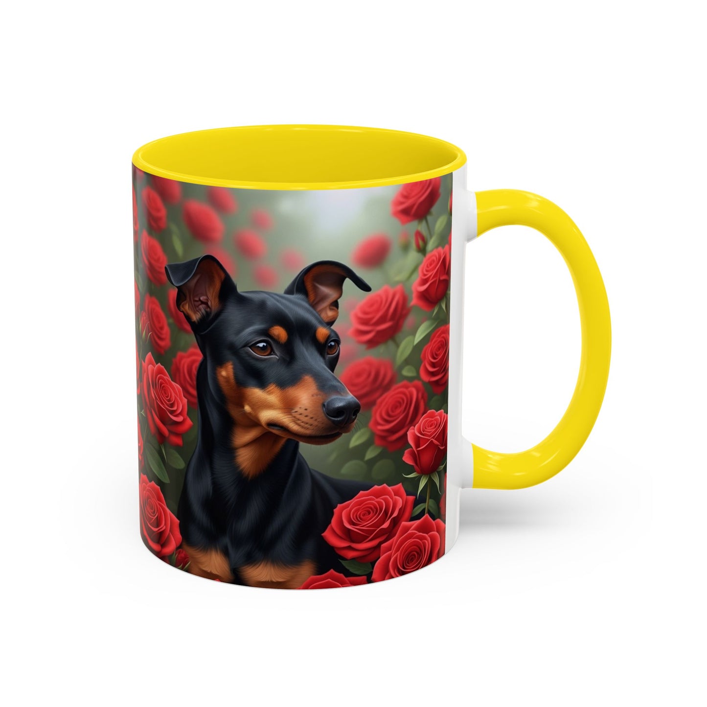 Taza de café con diseño de Manchester Terrier: el regalo perfecto para los amantes de los perros.