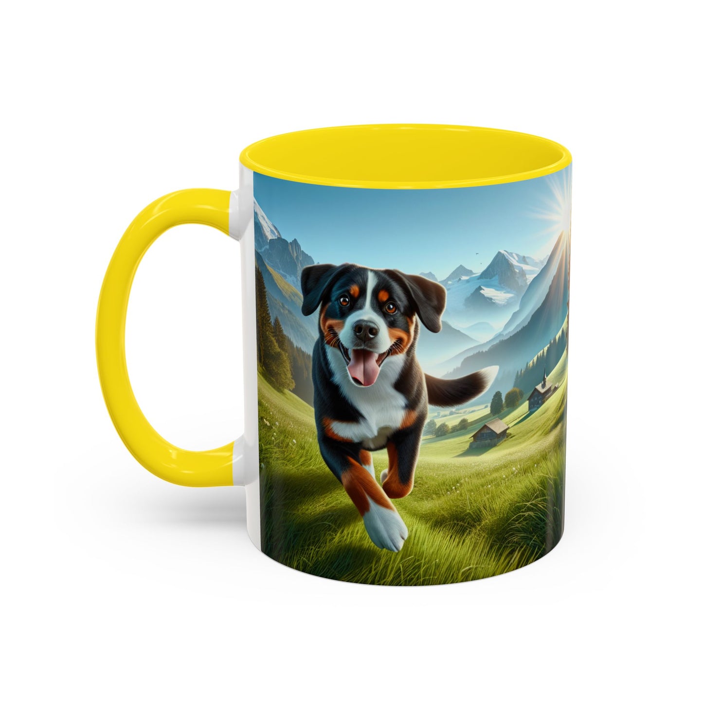 Entlebucher Mountain Dog Accent Coffee Mug - Perfect Gift for Dog Lovers
