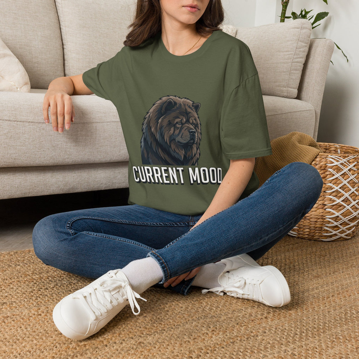 Chow Chow Current Mood Tee Shirt