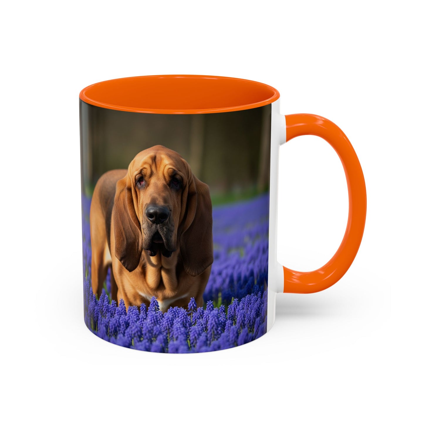 Bloodhound Accent Coffee Mug - Perfect Gift for Dog Lovers