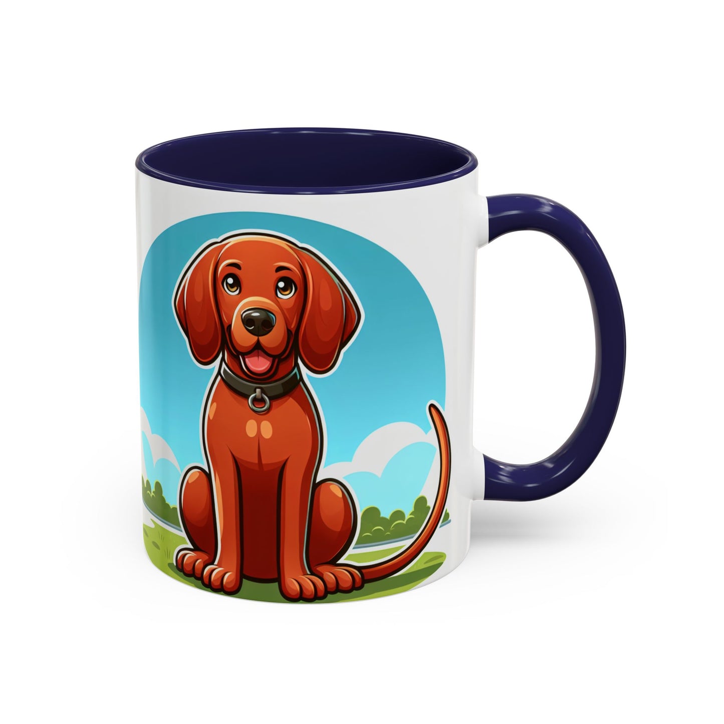 Mug à café Redbone Coonhound - Cadeau idéal pour les amoureux des chiens
