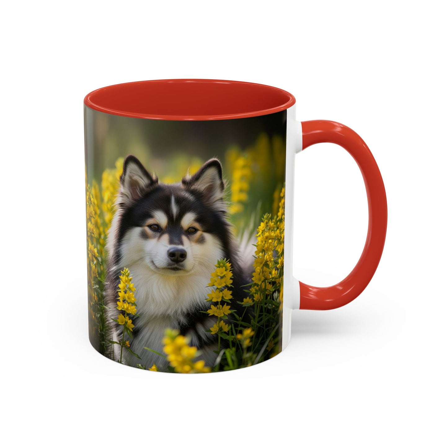 Taza con diseño de perro lapón sueco: el regalo perfecto para los amantes de los perros.