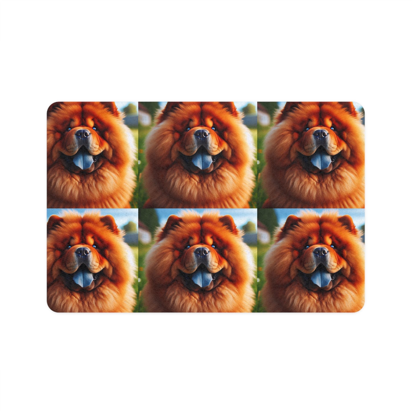 Pet Food Mat (12x18) - Chow Chow