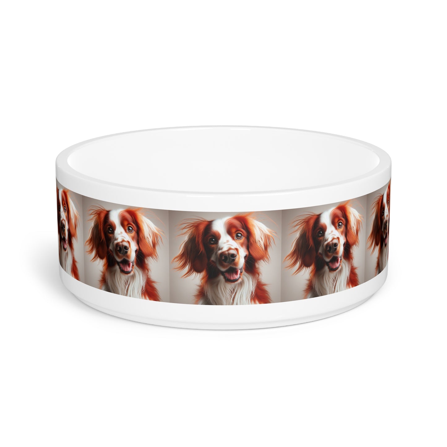 Irish Red and White Setter Pet Bowl