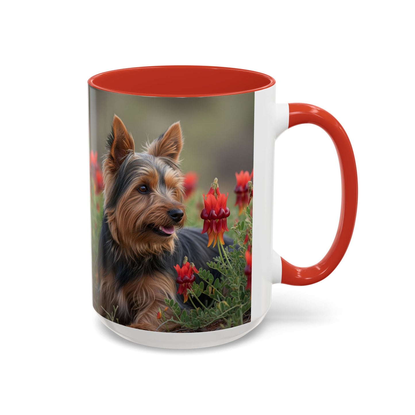 Taza con detalles de Silky Terrier: el regalo perfecto para los amantes de los perros