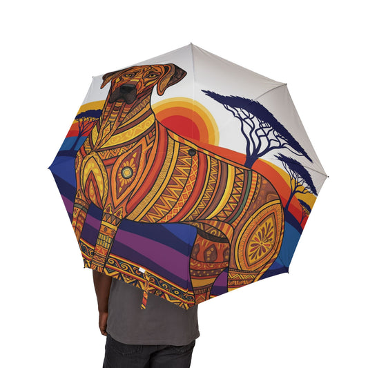 Rhodesian Ridgeback Semi-Automatic Foldable Umbrella