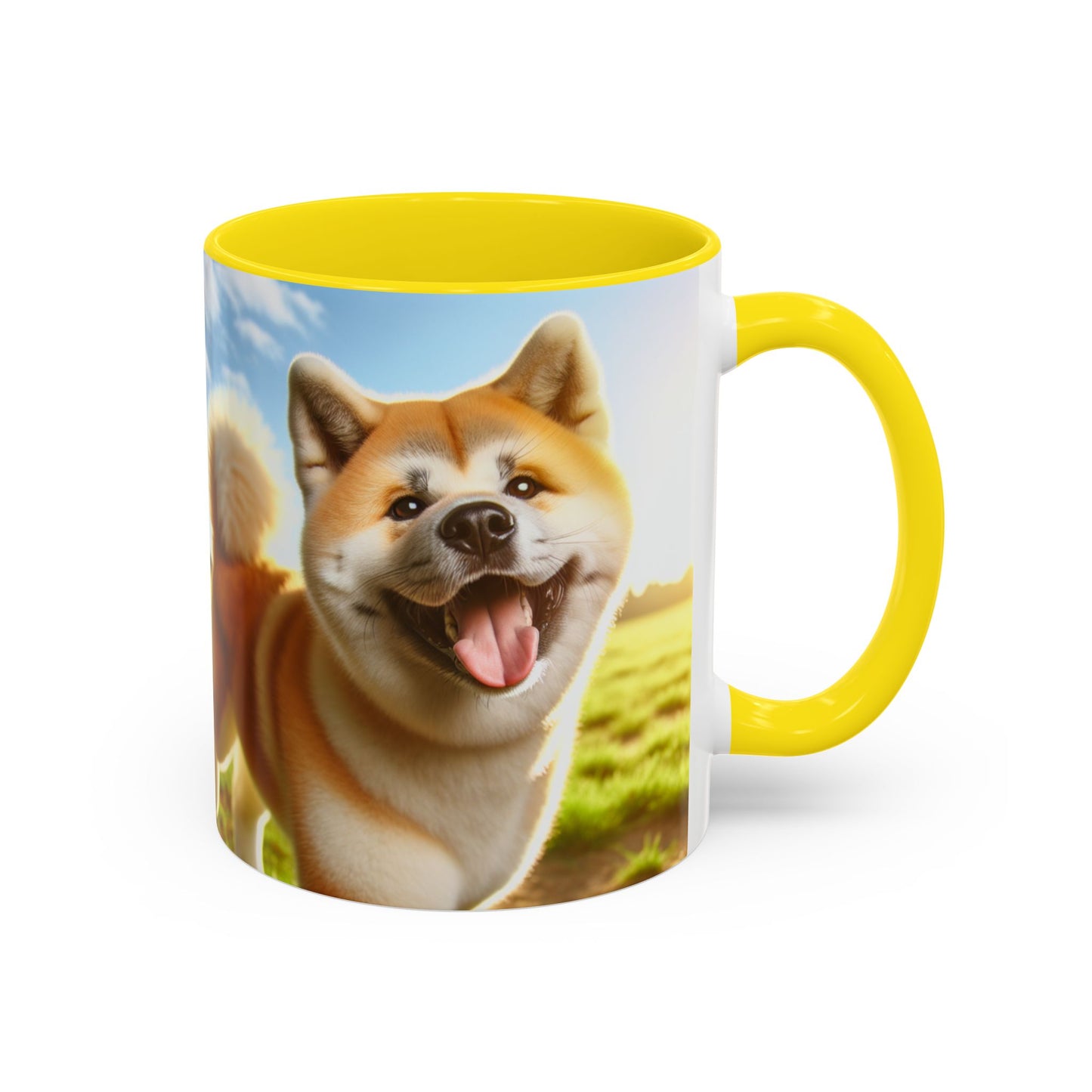 Akita Accent Coffee Mug - Perfect Gift for Dog Lovers