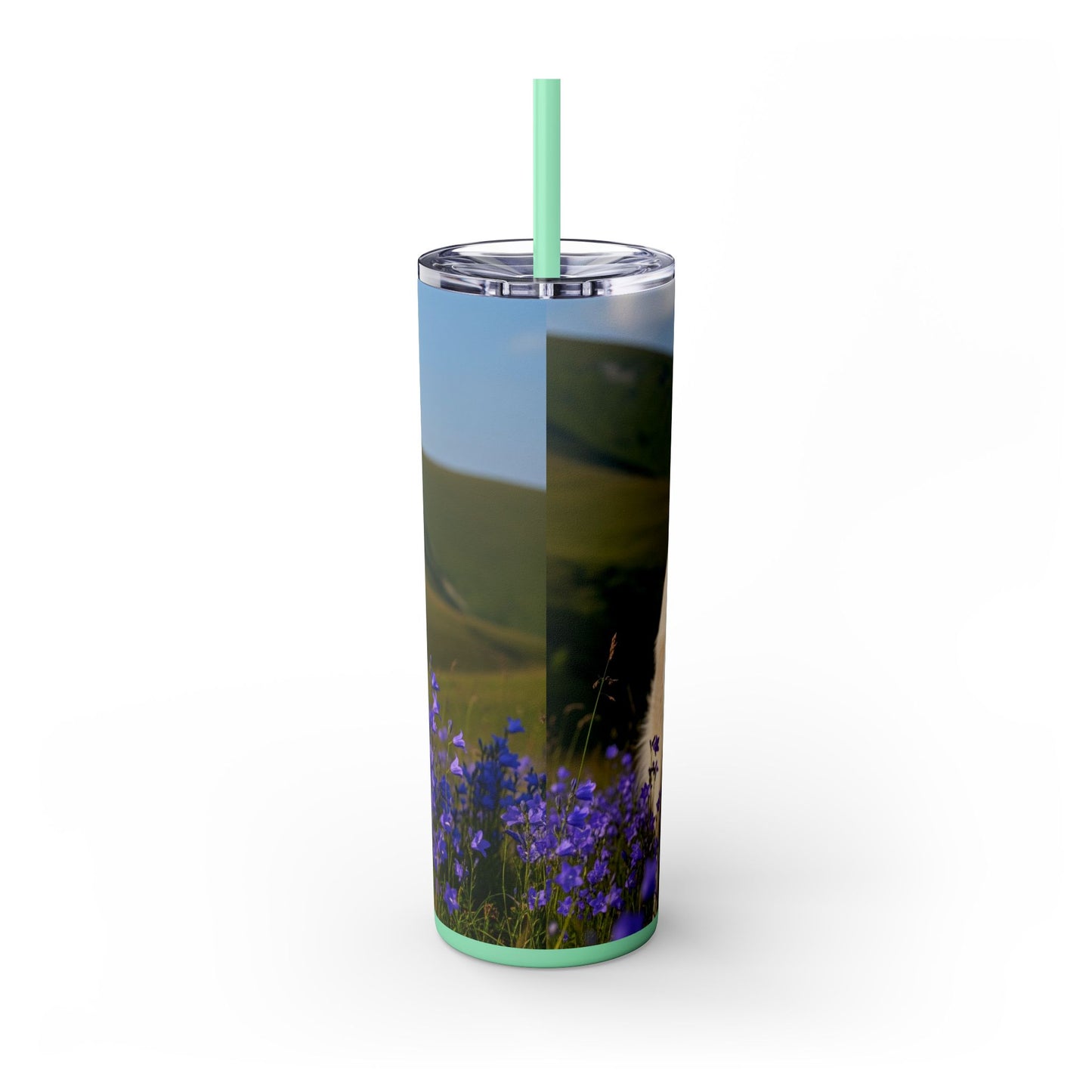Romanian Carpathian Shepherd Tumbler with Straw, 20oz
