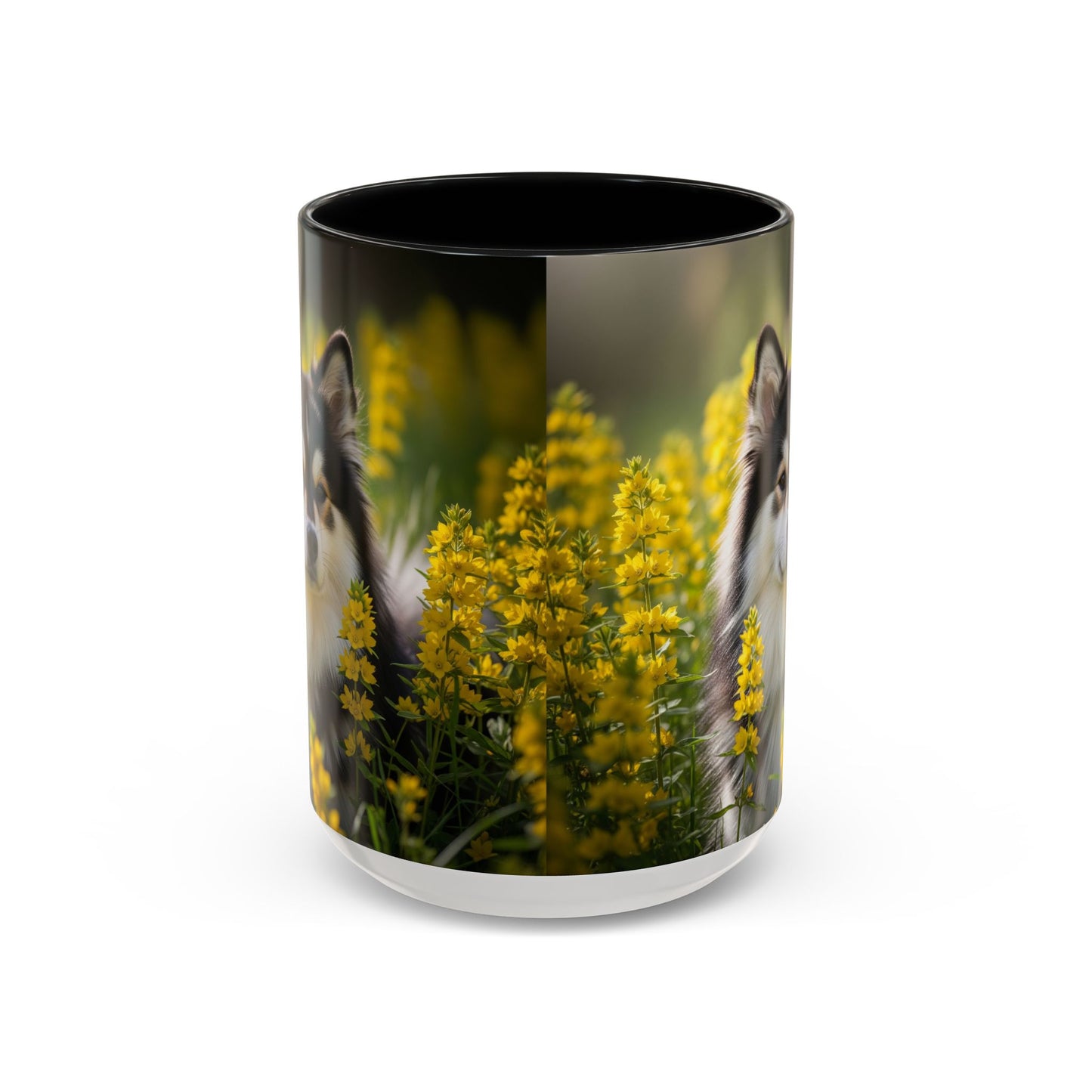Taza con diseño de perro lapón sueco: el regalo perfecto para los amantes de los perros.