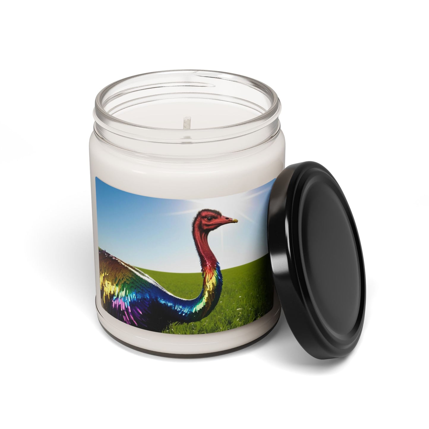 Rainbow Emu- Scented Soy Candle, 9oz