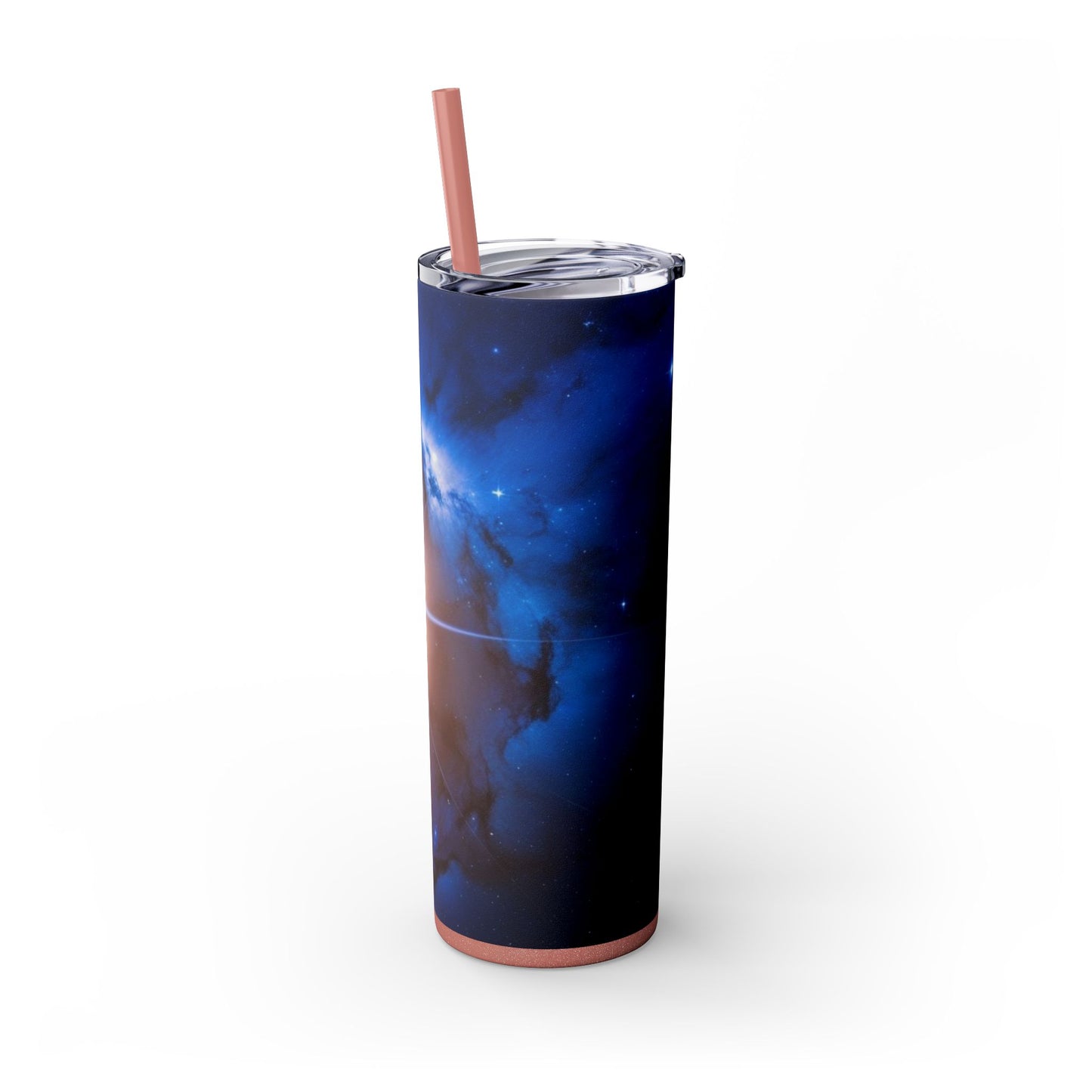 North Star Skinny Tumbler with Straw, 20oz