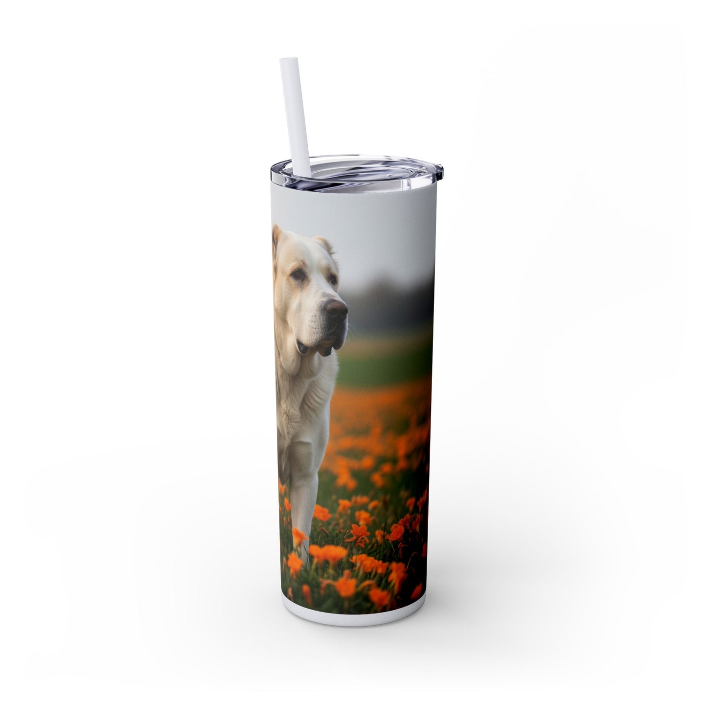 Gobelet isotherme à paille en forme de berger d'Asie centrale, 590 ml
