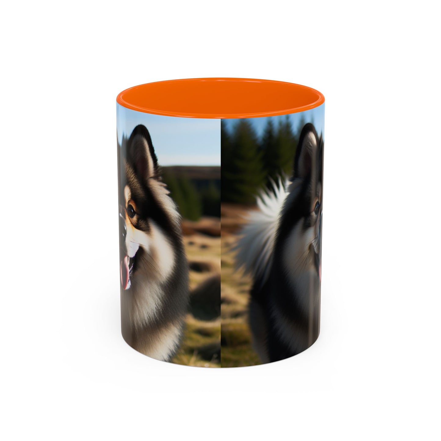 Norwegian Buhund Accent Coffee Mug - Perfect Gift for Dog Lovers
