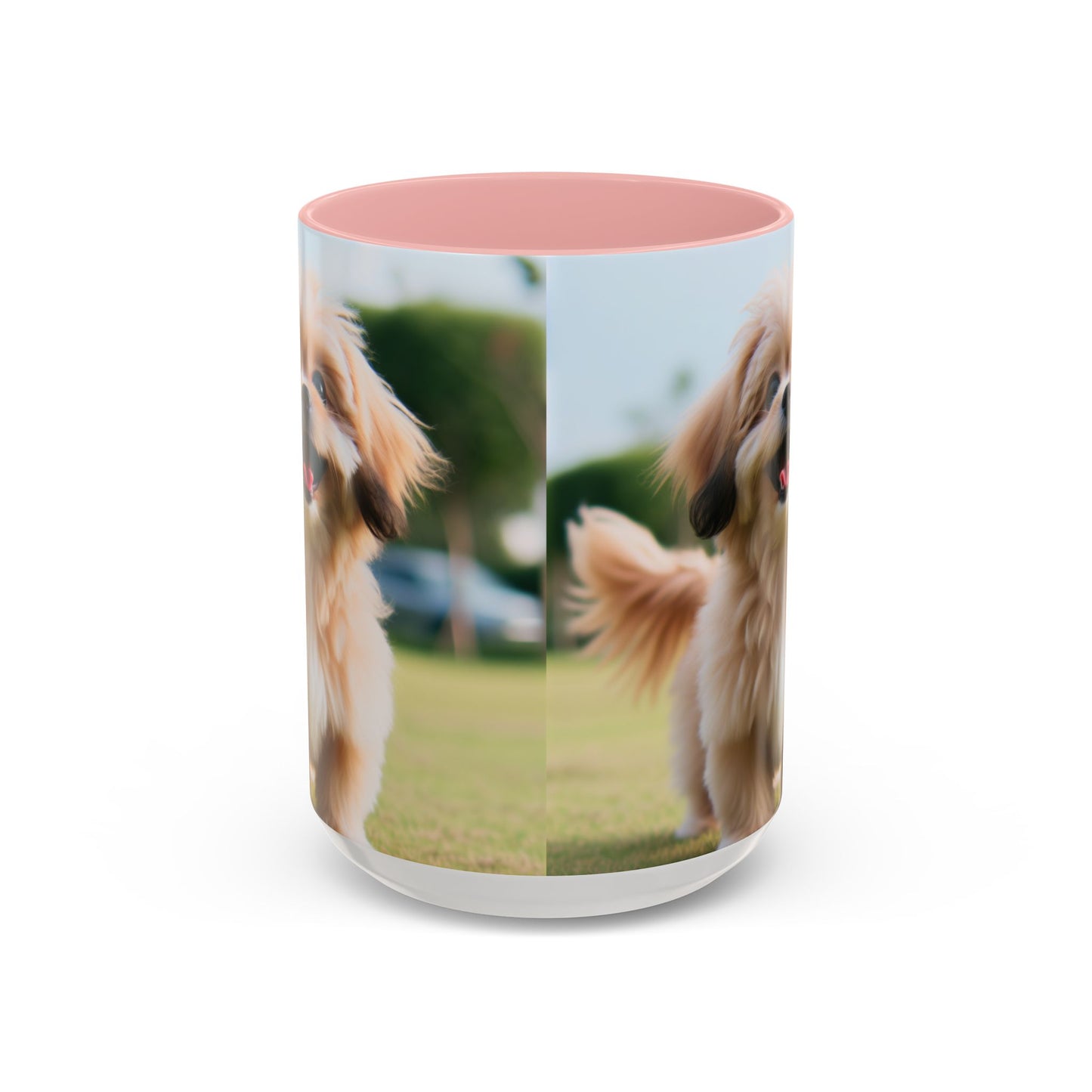 Taza de café con detalles de Pekapoo: el regalo perfecto para los amantes de los perros
