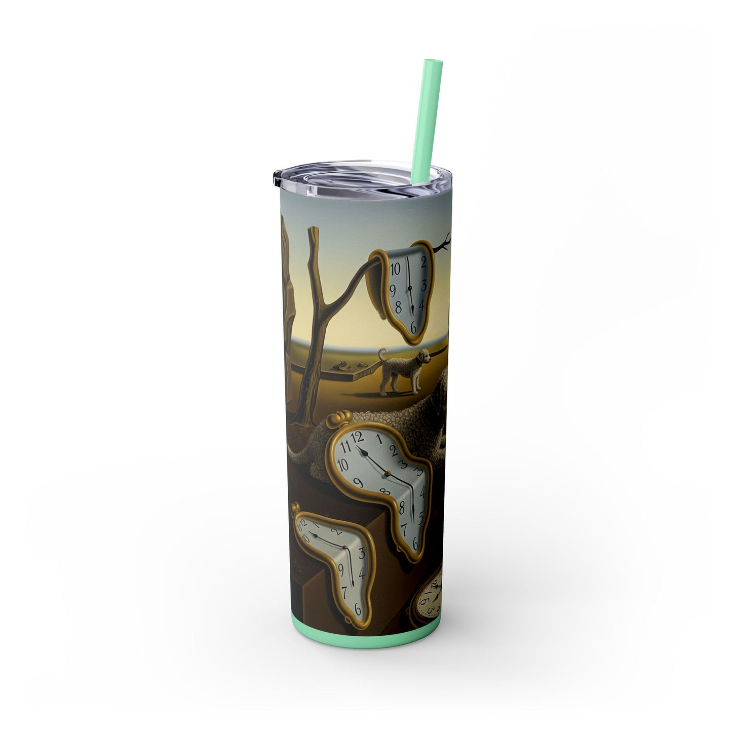 Spanish Water Dog Tumbler with Straw, 20oz