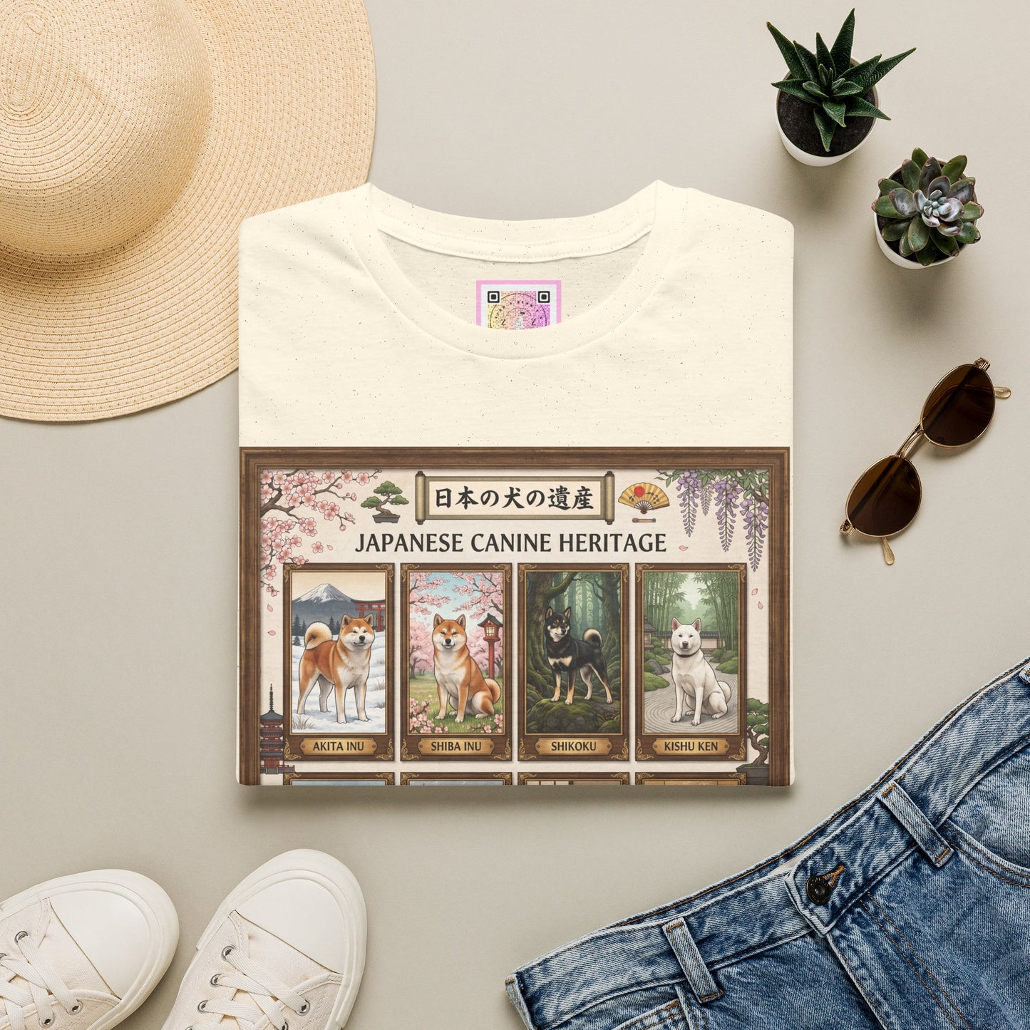 Japanese Canine Heritage Tee Shirt