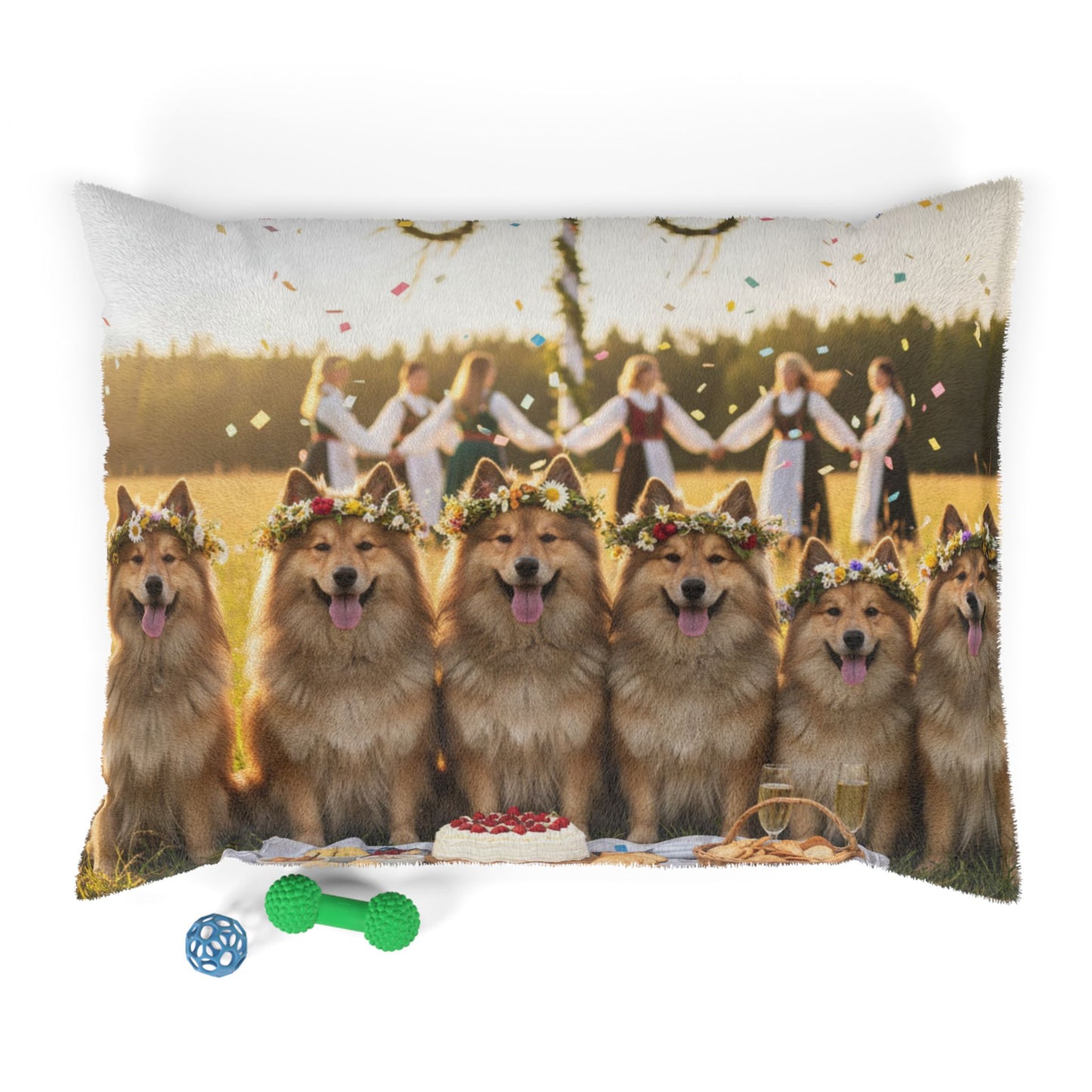 Keeshond Pet Bed