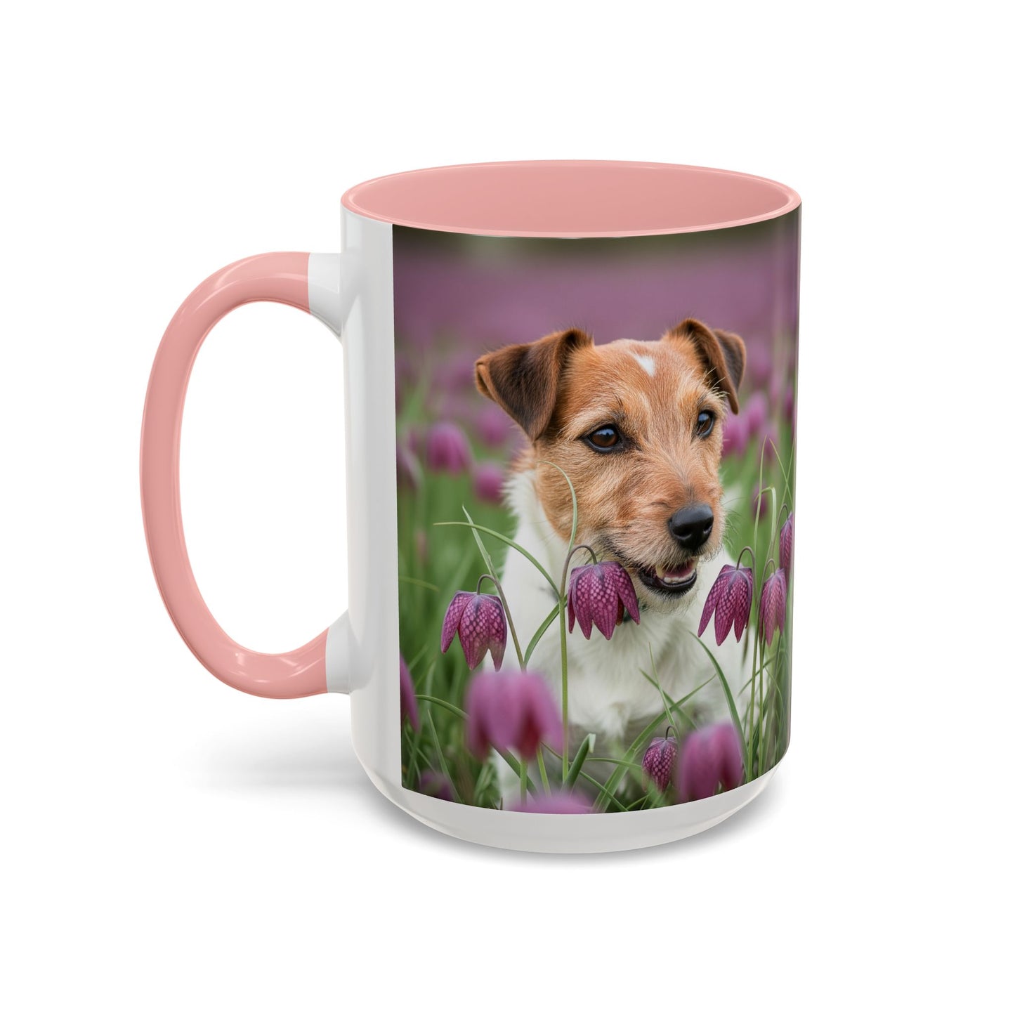 Russell Terrier Accent Coffee Mug - Perfect Gift for Dog Lovers