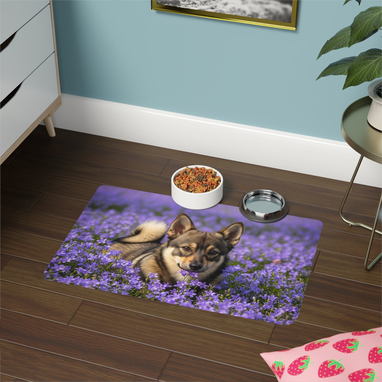 Pet Food Mat (12x18) - Swedish Vallhund