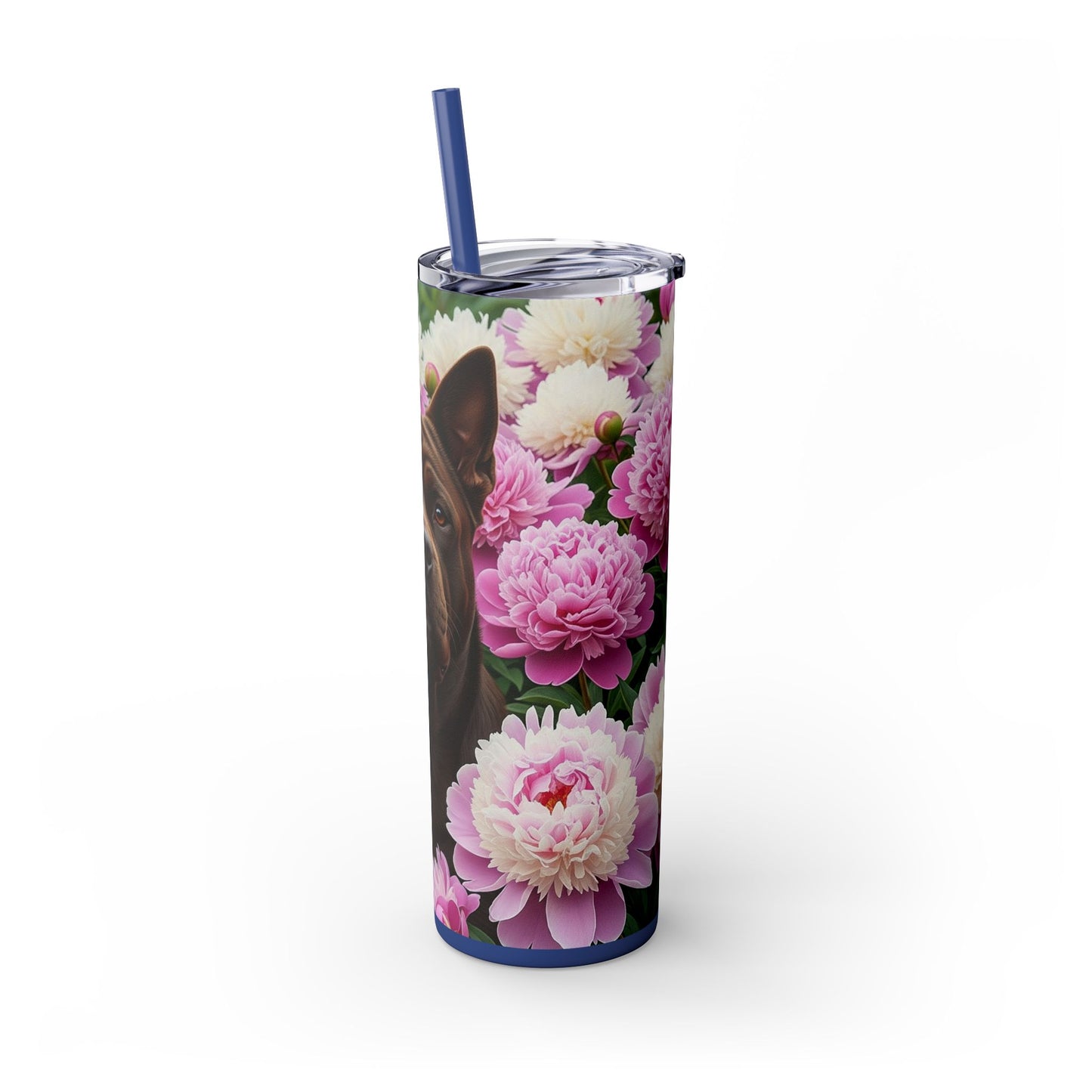 Gobelet isotherme de Chongqing (Chine) avec paille, 590 ml (20 oz).