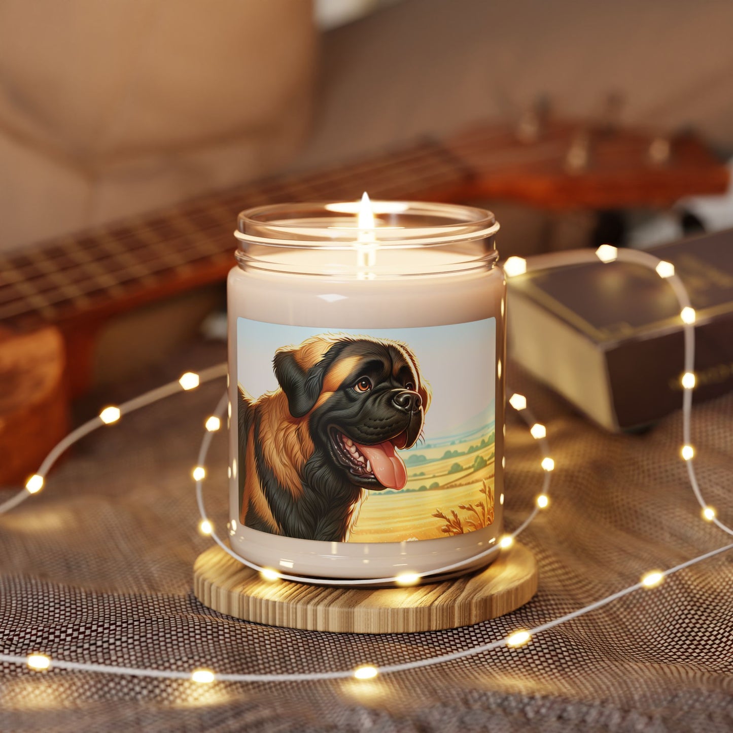 Spanish Mastiff- Scented Soy Candle, 9oz