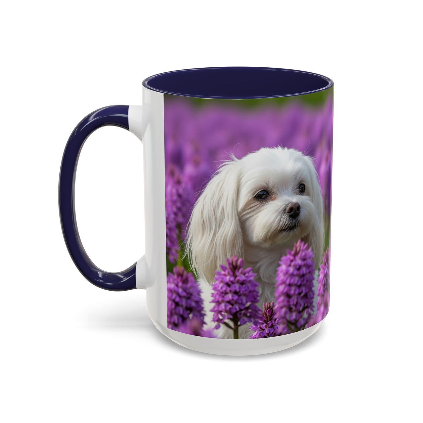 Mug à café à motif maltais - Cadeau idéal pour les amoureux des chiens