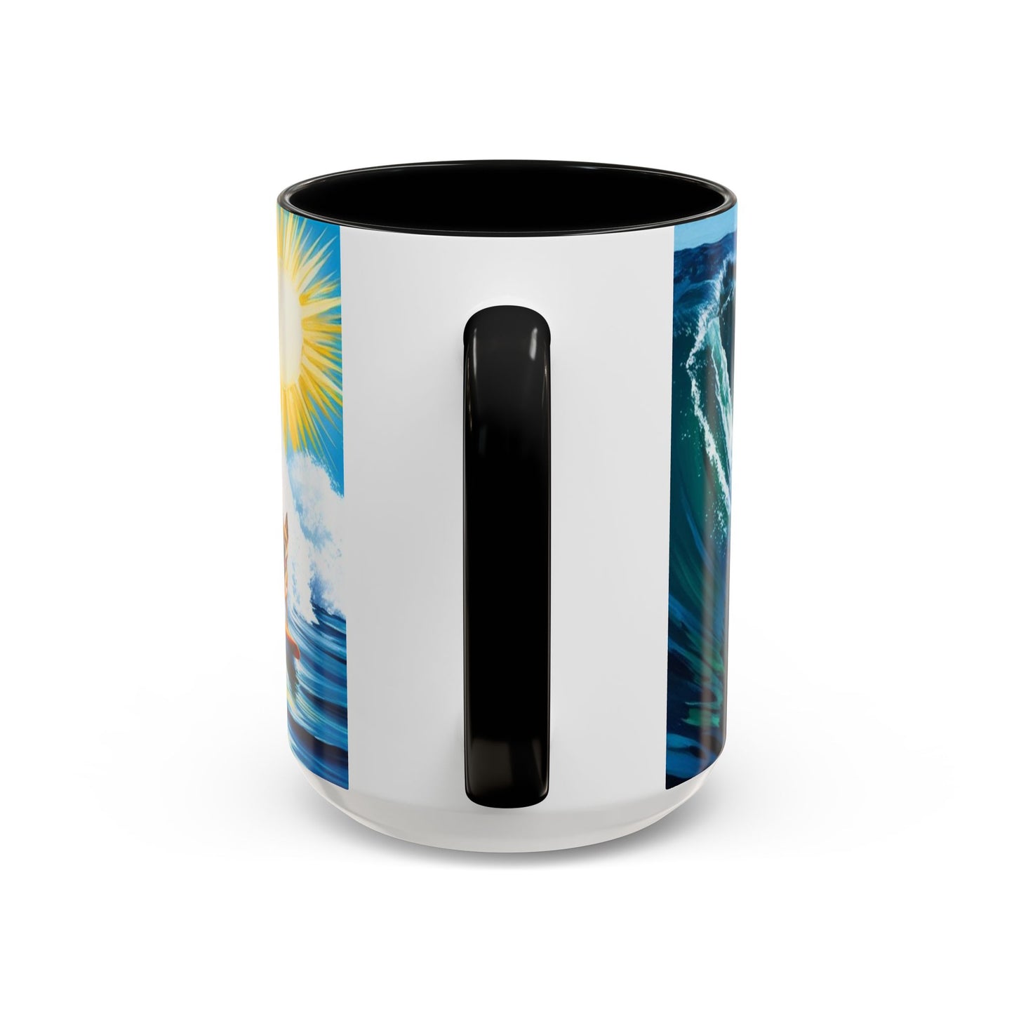 Taza de café con detalles de Surf Dogs: el regalo perfecto para los amantes de los perros
