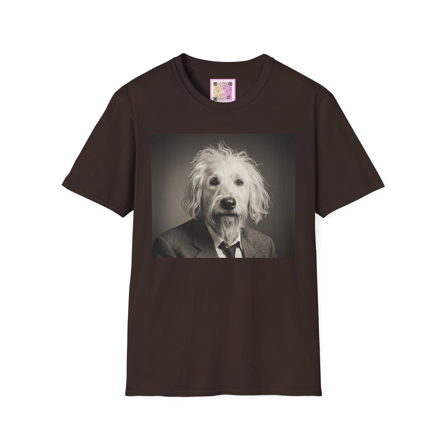 Canine Canvas Collection: Einstein/Sasse Homage Tee Shirt