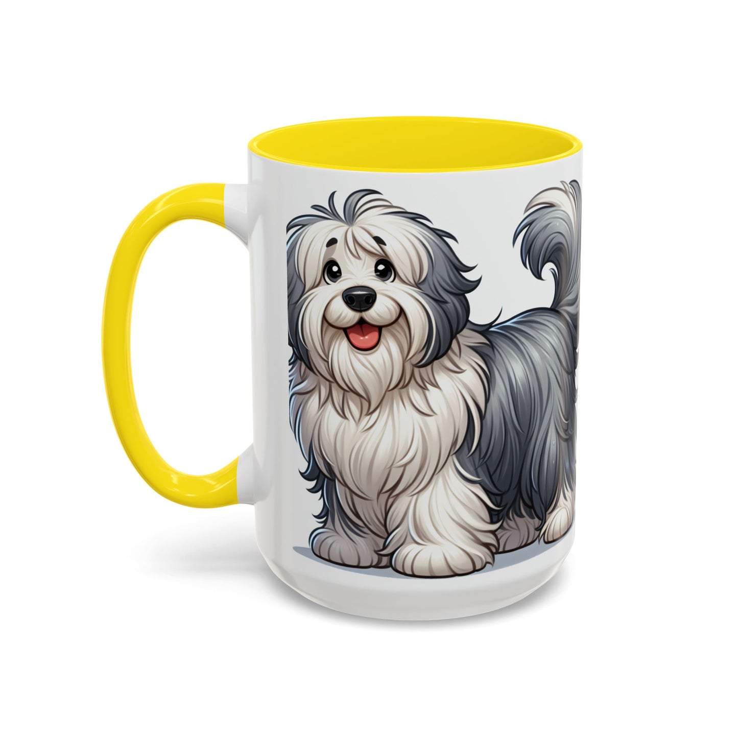 Mug à café à motif de bobtail - Cadeau idéal pour les amoureux des chiens