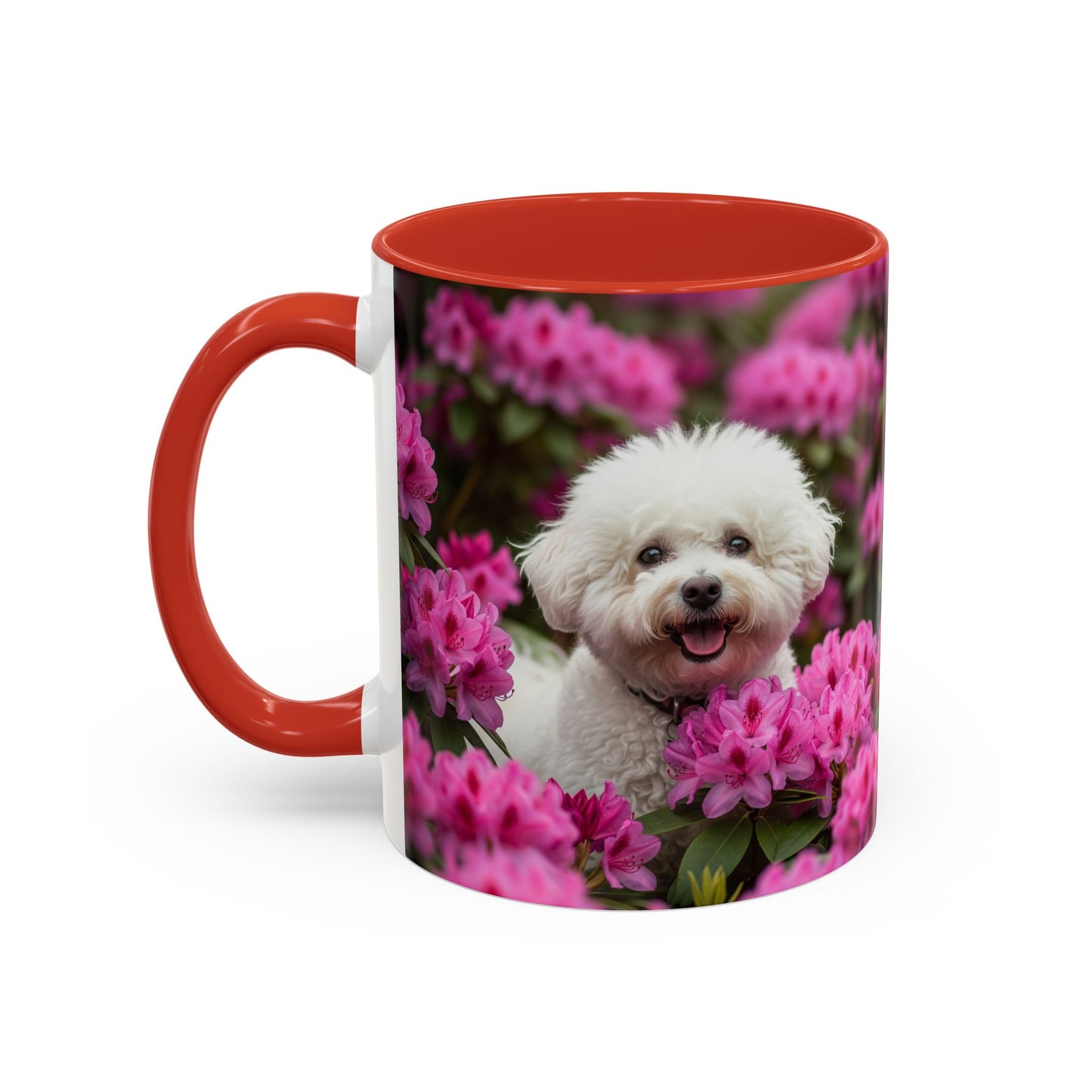 ! Bichon Frise Accent Mug – Ceramic Coffee Cup